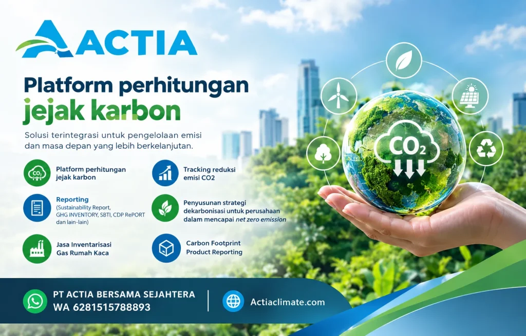 Menghitung Jejak Karbon, Actia Climate,